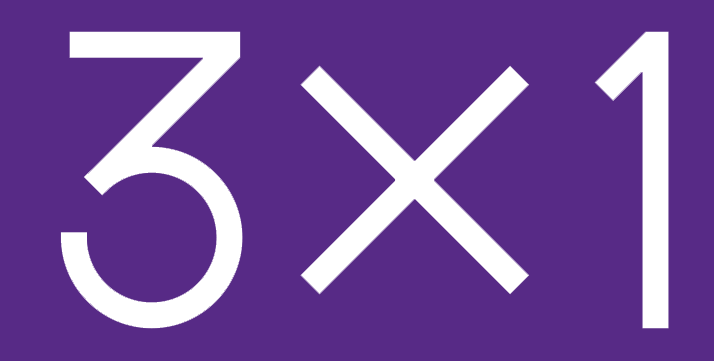 3x1